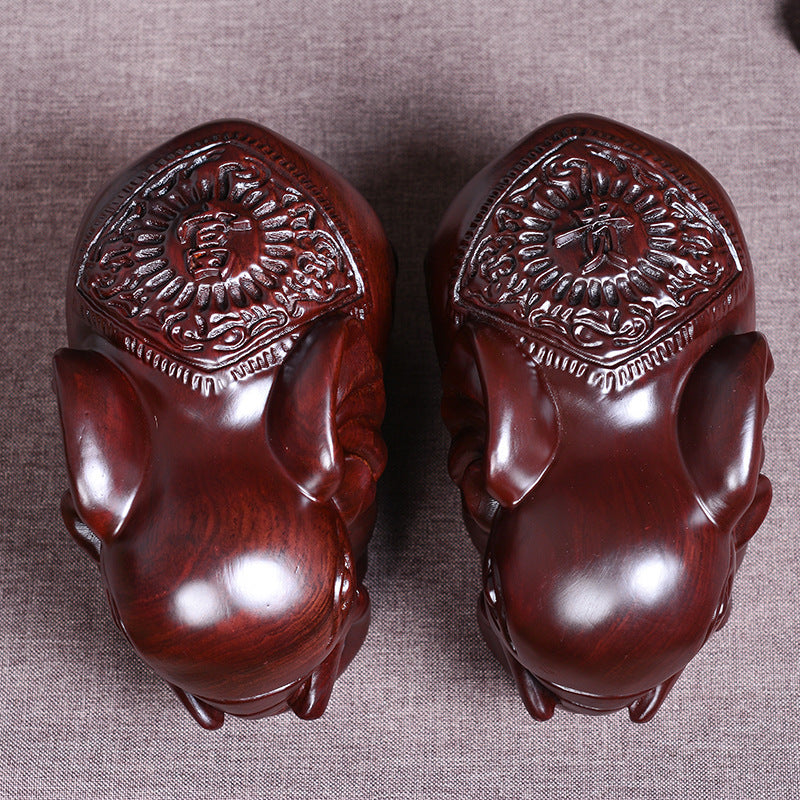 Solid Wood Mahogany Ornaments Crafts Home Decoration Gift Objects