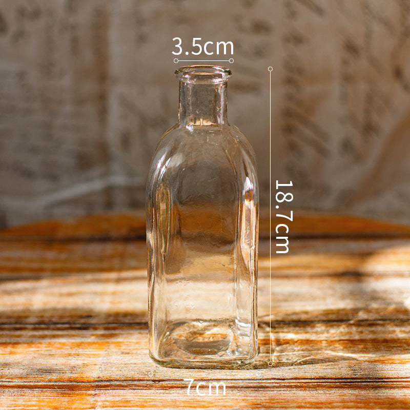 Small Glassware Vase Small Mouth Storage
