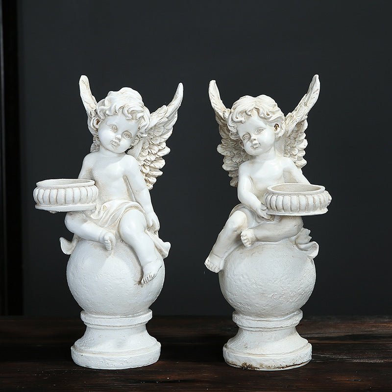 Room Decorations Small Objects Living Room Nordic Style Cute Angel Home Decoration