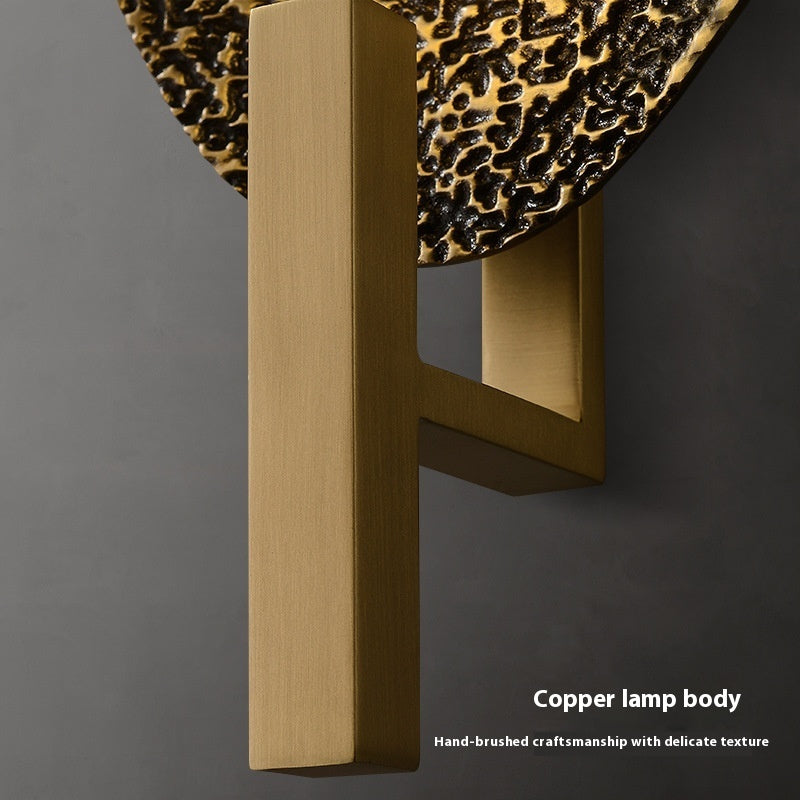 Creative Art Copper Modern Decorative Wall Lamp