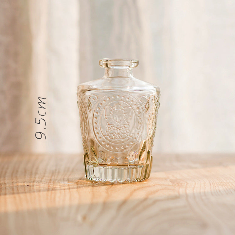 Small Glassware Vase Small Mouth Storage