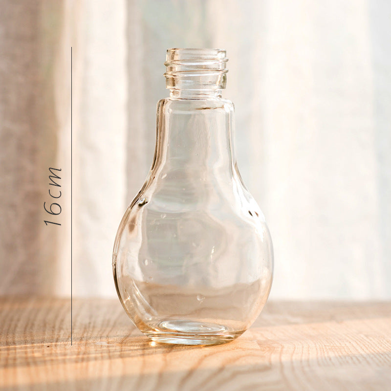 Small Glassware Vase Small Mouth Storage
